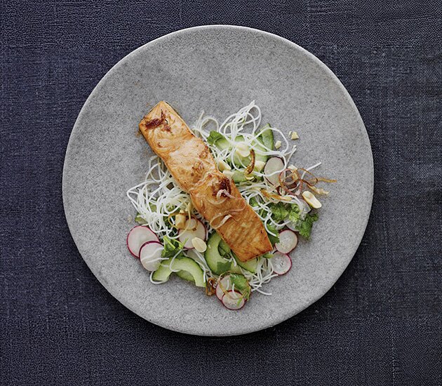 Vietnamese Norwegian Salmon Salad
