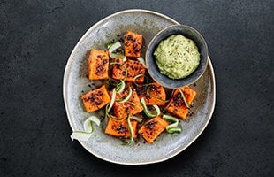 Fjord Trout with Black Pepper Sauce and Avocado Cream