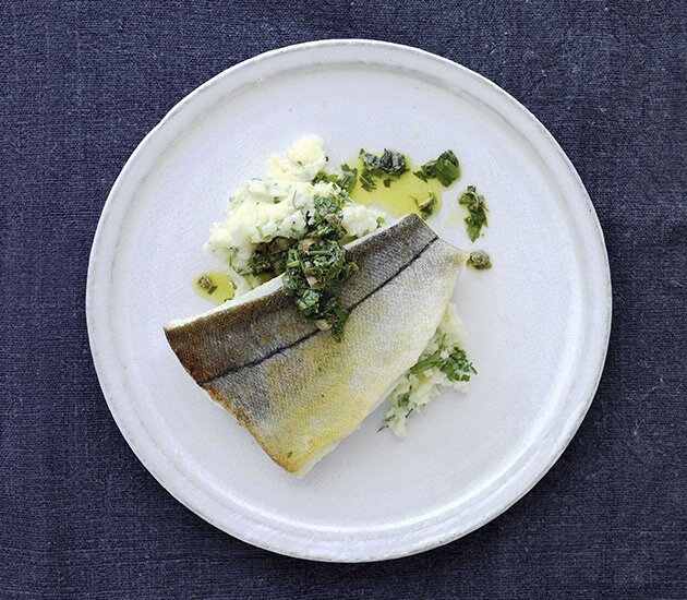 Haddock Salsa Verde