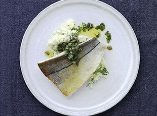 Haddock Salsa Verde