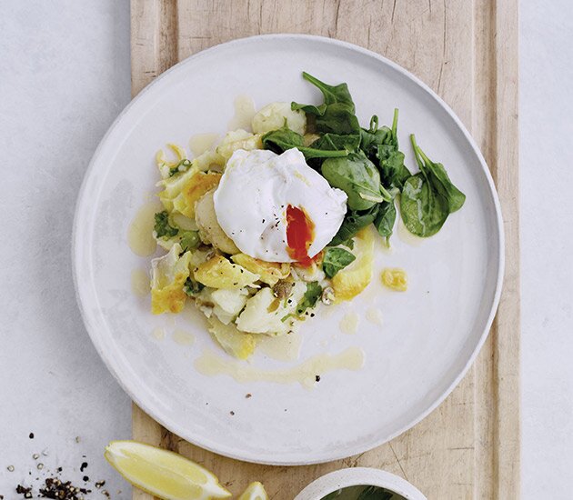 Smoked Norwegian Haddock Stack