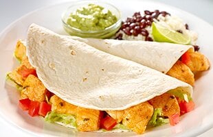 Norwegian salmon fish tacos