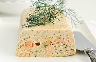 Norwegian salmon terrine