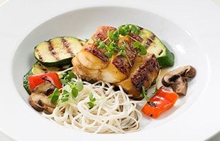 Norwegian SKREI® glazed in a whisky teriyaki